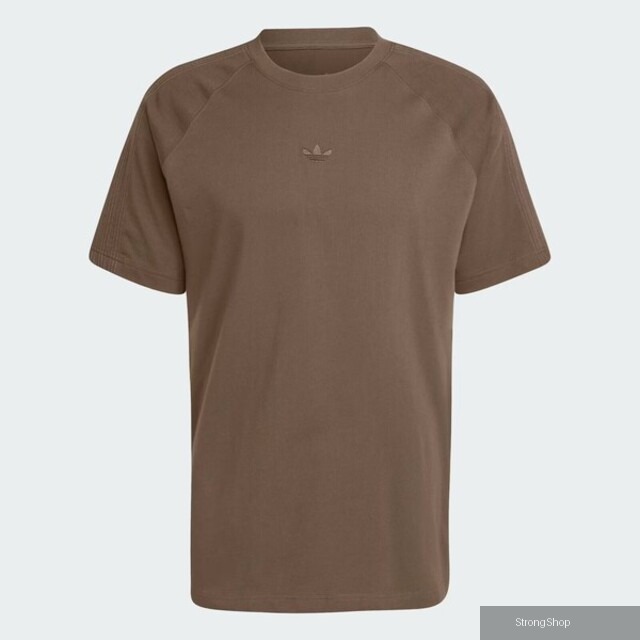 Adidas P Ess Tee JD3276 男 T恤 運動上衣 休閒短袖 棕 亞版