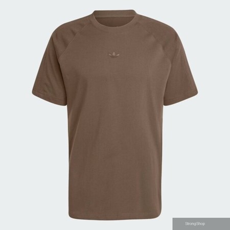 Adidas P Ess Tee JD3276 男 T恤 運動上衣 休閒短袖 棕 亞版