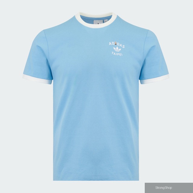 Adidas Tpe City Tee KR1711 男女 T恤 運動上衣 休閒短袖 水藍 亞版
