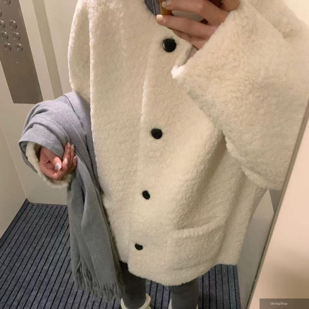 中大尺碼全絨毛保暖內搭發熱外套(中大尺碼女裝/5XL保暖時尚兼具/冬天發熱外套)