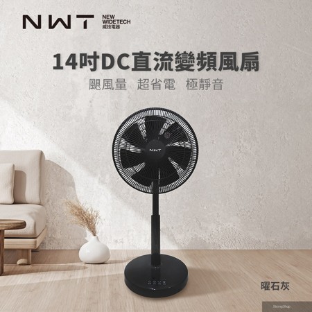 【NWT 】14吋DC直流變頻電風扇-曜石灰(二入組)