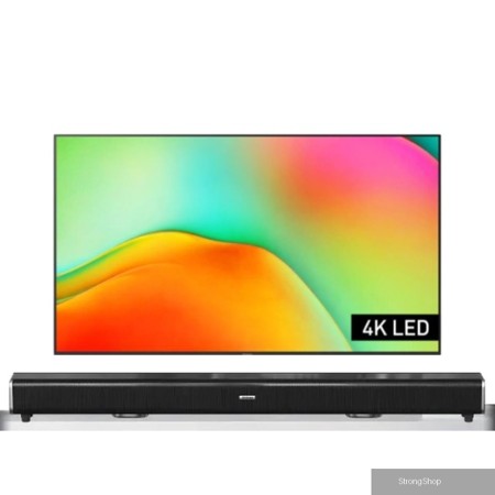 43吋4K HDR Airplay Google TV AI智慧連網液晶電視(TN-43W80BGT)+2.2聲道全音域環繞聲霸