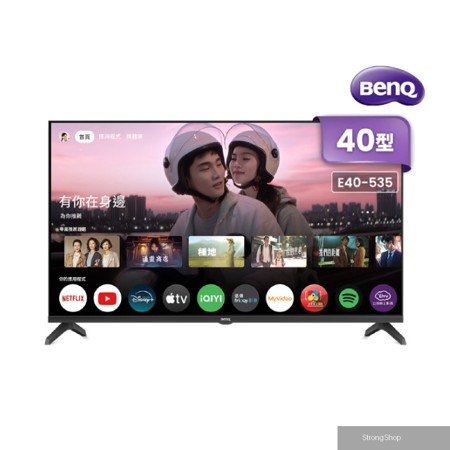 40型 Google TV 低藍光追劇雙護眼 AI智慧大型液晶顯示器 E40-535