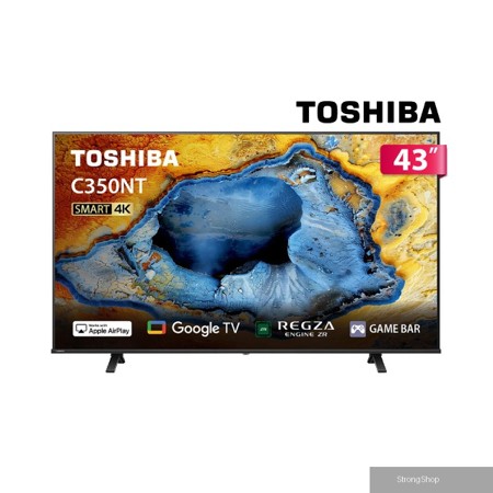 REGZA 43吋4K Google TV液晶螢幕顯示器 43C350NT