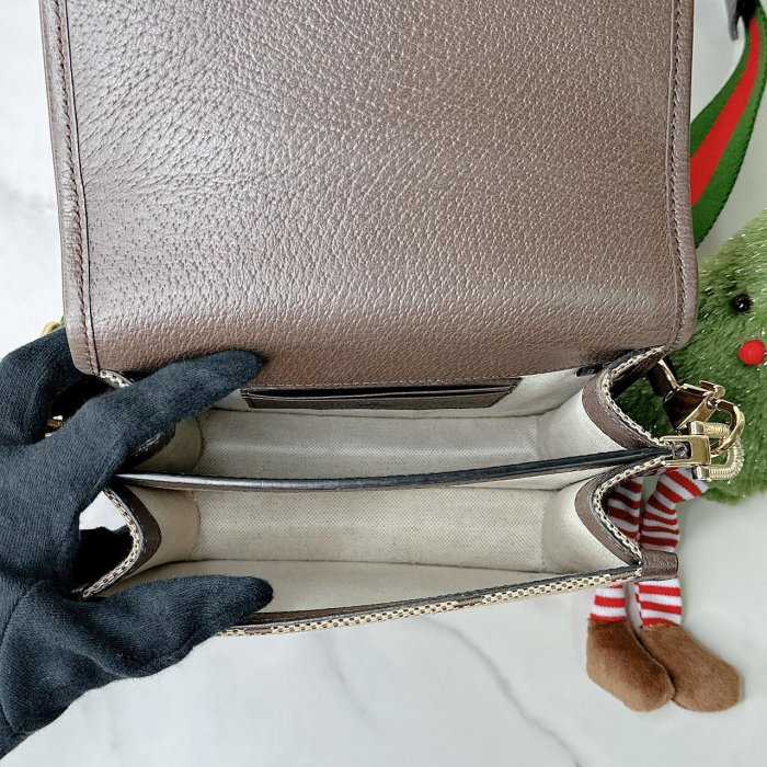 緻美全新二手精品 GUCCI Jumbo GG老花風琴包