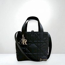 喬萱名品 12 JA2260 DIOR包包 黑色牛皮Toujours小號直式手提側背包M2835OSNW (桃園店)
