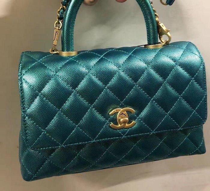 Y0335350792 1 Chanel 香奈兒包 AS0865 de 秋冬新款鱷魚紋流浪包