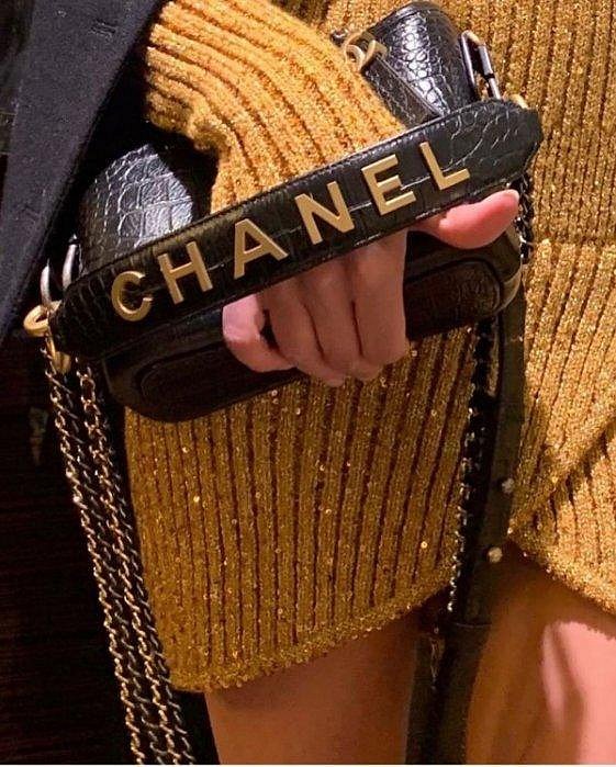 Y0335350792 1 Chanel 香奈兒包 AS0865 de 秋冬新款鱷魚紋流浪包
