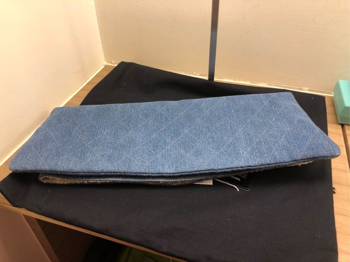Y5188721770 69 香奈兒vintage牛仔兩用手拿包