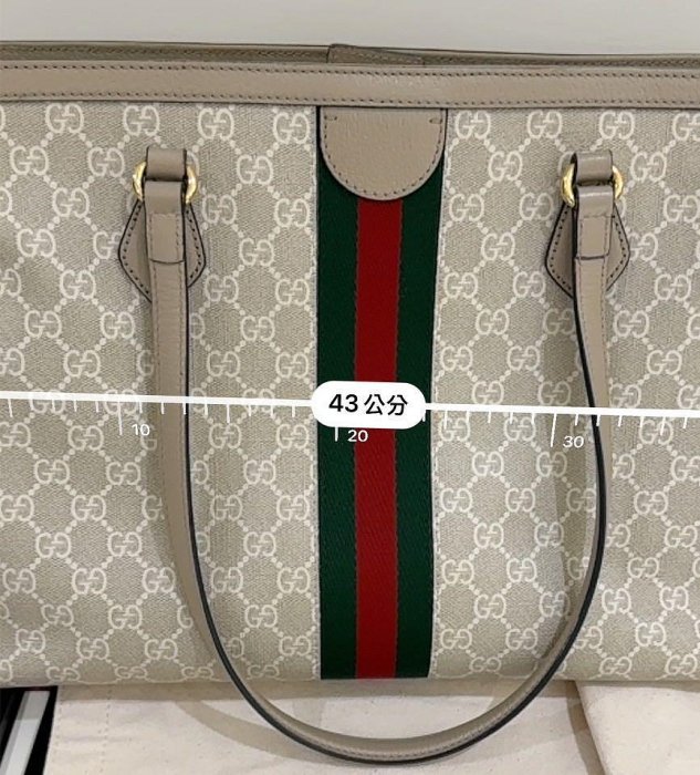 八成新 二世界 4 GUCCI托特包（8成新）（漂亮媽媽包）
