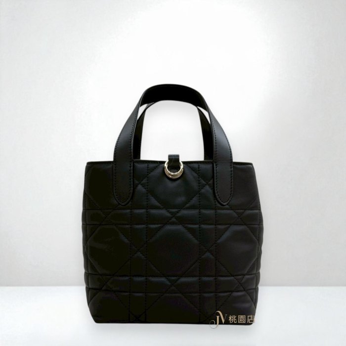 喬萱名品 12 JA2260 DIOR包包 黑色牛皮Toujours小號直式手提側背包M2835OSNW (桃園店)