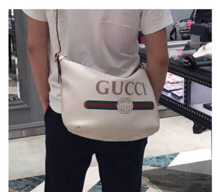薔薇園二手店 445 Gucci 包 半月包